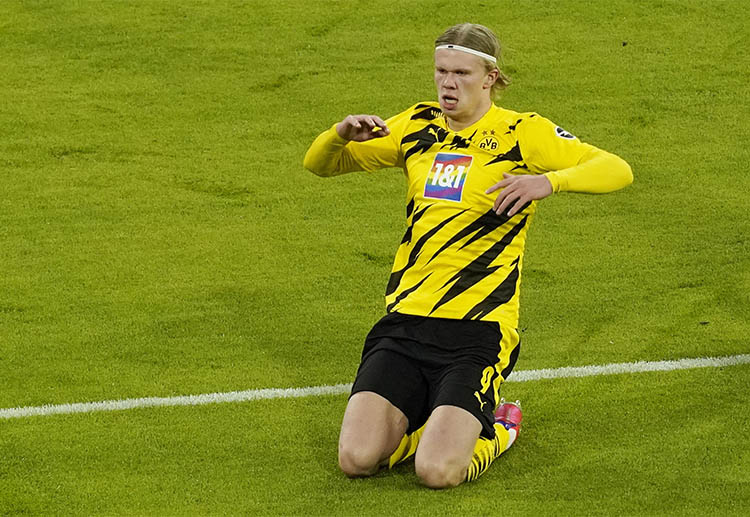 Erling Haaland has scored 19 goals in 19 games this season in Bundesliga