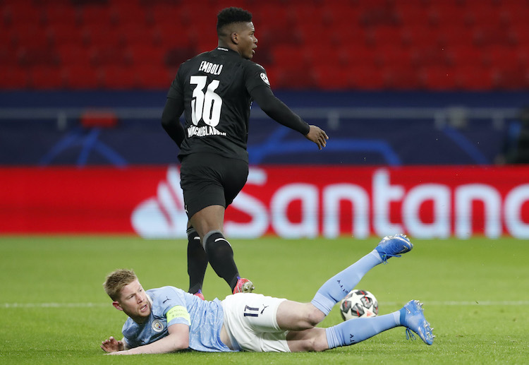 Thanks to Kevin De Bruyne and Ilkay Gundogan, Man City easily advance to the Champions League quarterfinals