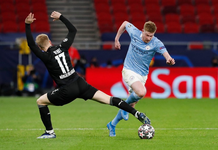 Kevin De Bruyne jadi bintang lapangan di Liga Champions kontra Gladbach