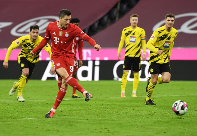 Robert Lewandowski top skor sementara Bundesliga dengan 31 gol