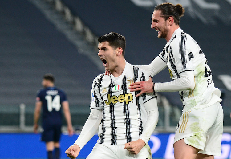 Alvaro Morata will be looking to step up for Juventus once again when they face Porto in the Champions League