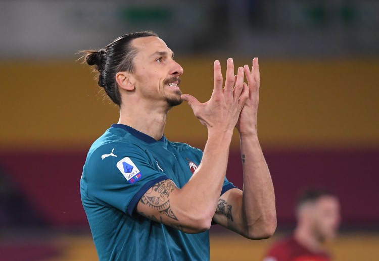 Zlatan Ibrahimovic is set to miss AC Milan's clash against Napoli in Serie A