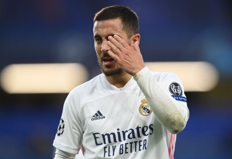 Eden Hazard telah mencetak tiga gol dalam 12 pertandingan La Liga