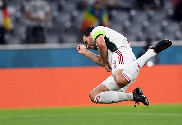 Adam Szalai scored for Hungary in their Euro 2020 clash against Germany