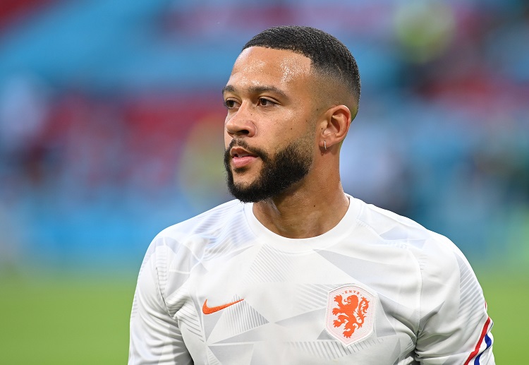 Memphis Depay tampil gemilang di Euro 2020