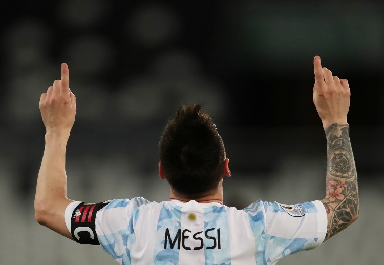 Lionel Messi jadi kapten Argentina di Copa America 2021