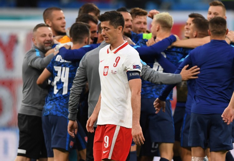Robert Lewandowski prepares as Poland take on Spain in Euro 2020