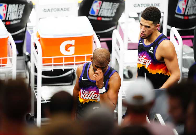 Chris Paul & Devin Booker have failed to lead the Suns in beating Bucks during NBA Final Game 5 at home