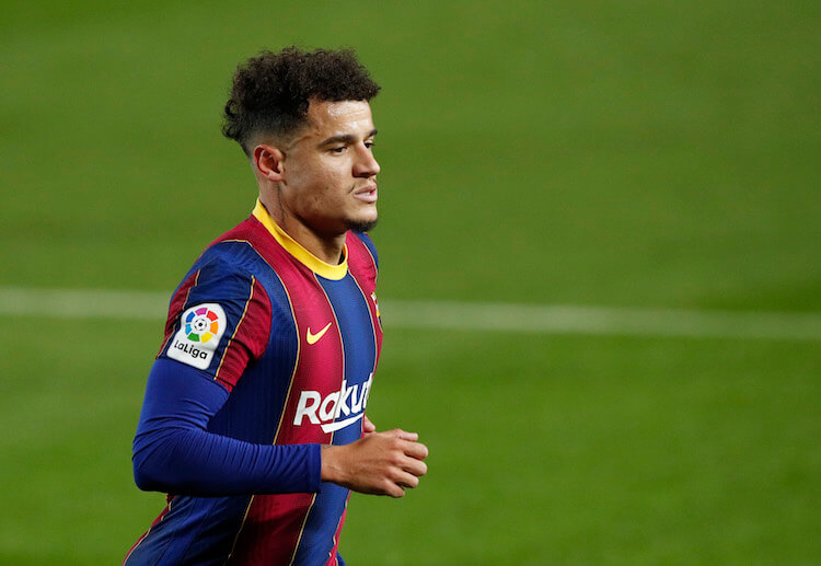 Philippe Coutinho không được HLV Ronald Koeman trọng dụng tại La Liga 2021