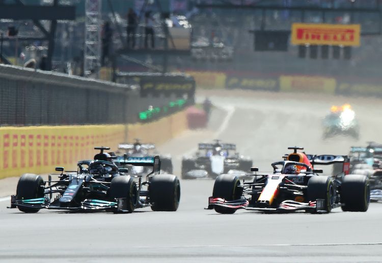 Max Verstappen has failed to secure his fourth consecutive F1 win this year after crashing in the British Grand Prix
