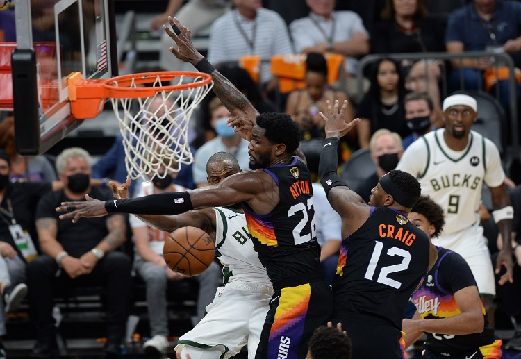 Kết quả Playoffs NBA 2021 Phoenix Suns 118-105 Milwaukee Bucks.