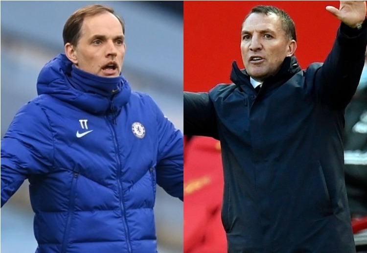 Thomas Tuchel vs Brendan Rodgers di Liga Inggris