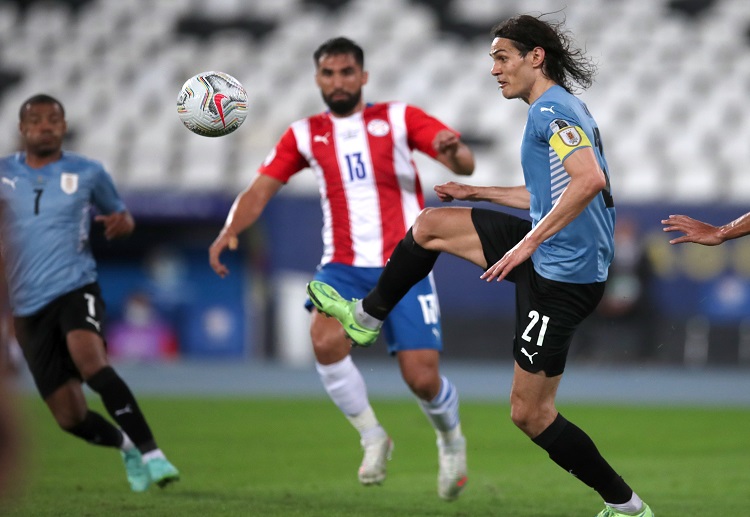 Edinson Cavani calon top skorer Copa America 2021