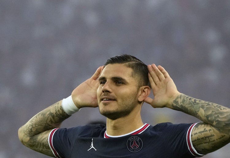 Ligue 1: Mauro Icardi scores the opening goal for PSG versus Strasbourg