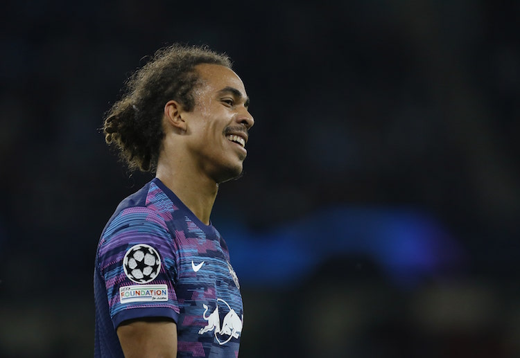 UEFA Champions League: RB Leipzig gây bất ngờ khi Nkunku hoàn thành cú đúp đánh đầu