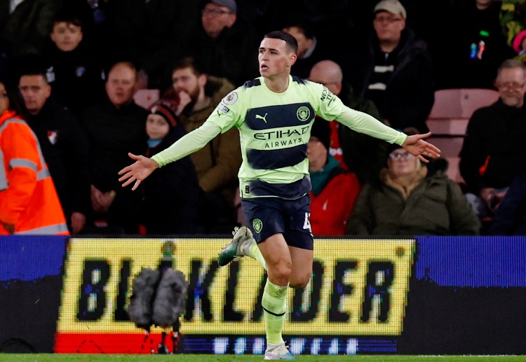 Phil Foden helps Manchester City win against Bournemouth in the Premier League