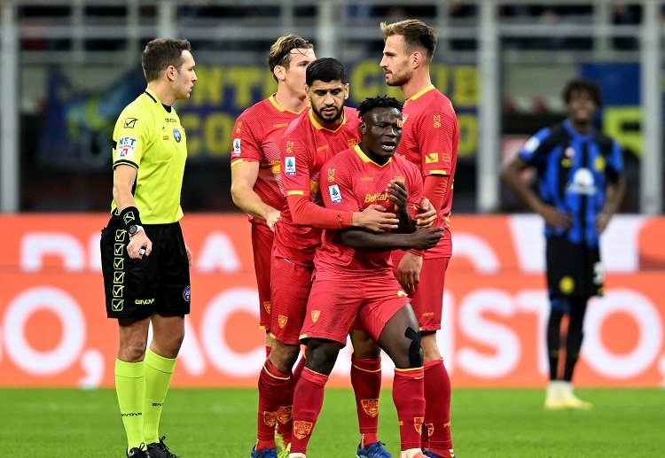 Lecce vẫn đứng ở vị trí 12 trên BXH Serie A