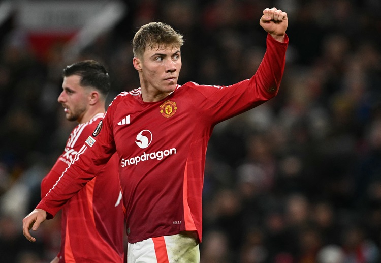 欧洲联赛 丹麦神锋两粒进球,帮助曼联主场险胜。