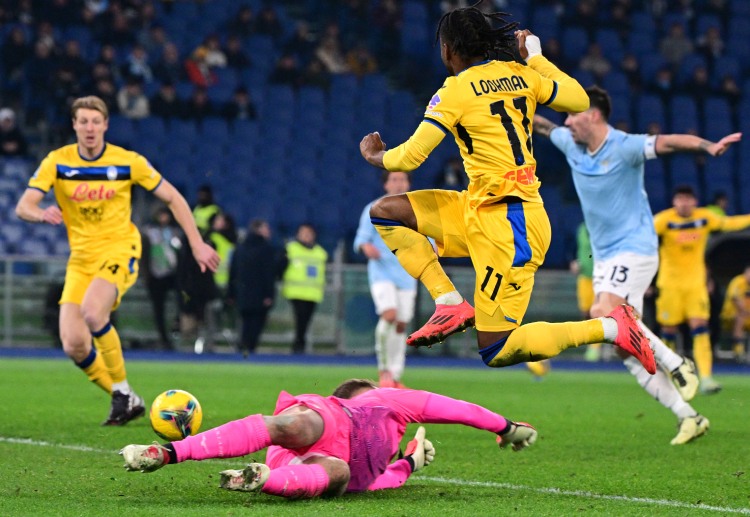 意超杯 卢克曼是亚特兰大进攻利器,速度快,突破强,能为队友创造机会。