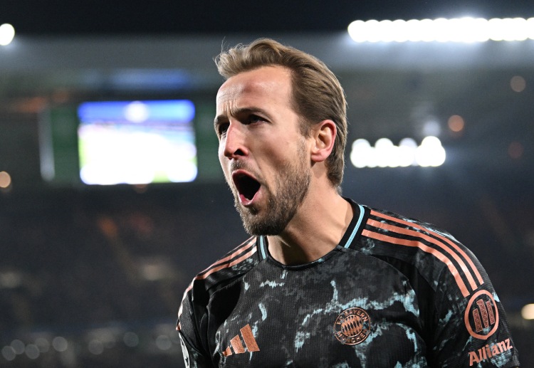 德甲联赛 凯恩本赛季的进球效率非常高,几乎每场比赛都能进球。