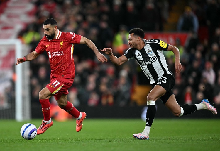 英超联赛 萨拉赫28场42球,状态火热。