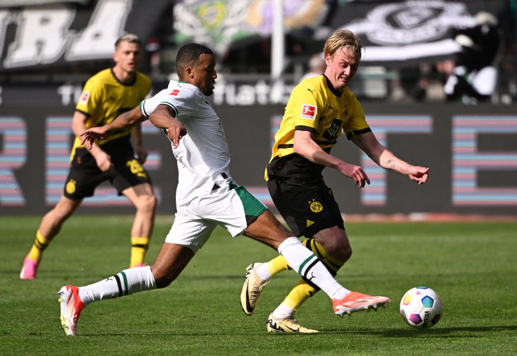Alassane Plea has scored 9 Bundesliga goals for Borussia Monchengladbach this season