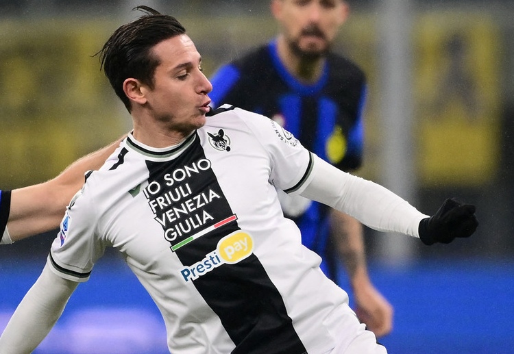 意甲联赛 托万状态火热,乌迪内斯进攻支柱,对拉齐奥曾贡献3助攻。