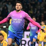 意甲联赛 亚伯拉罕和卢卡·约维奇先后破门，帮助AC米兰以2比2追平佛罗伦萨。