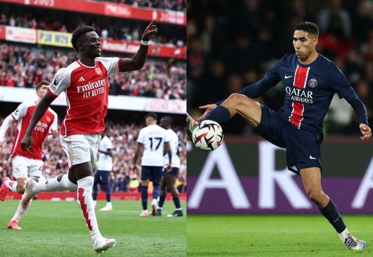 PSG thi đấu lượt đi bán kết Champions League 2024/25 trên sân của Arsenal
