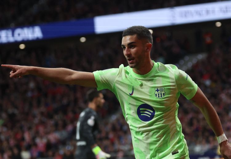 Ferran Torres scored on the 27th minute of Barcelona&#039;s second leg win against Atletico Madrid in the Copa del Rey