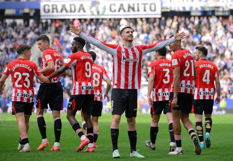 Oihan Sancet hopes to be in-form when Athletic Bilbao face Rangers in their Europa League quarter-final battle
