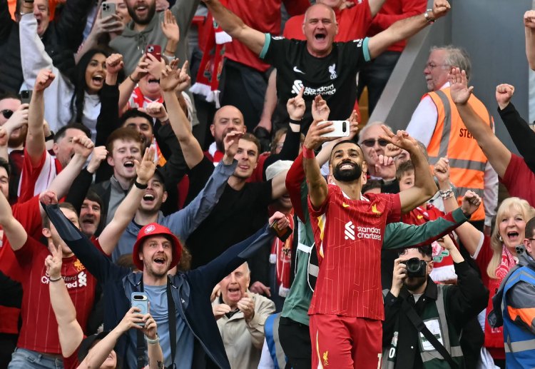 Mohamed Salah has led the way in both goals and assists throughout the 2024-25 Premier League season