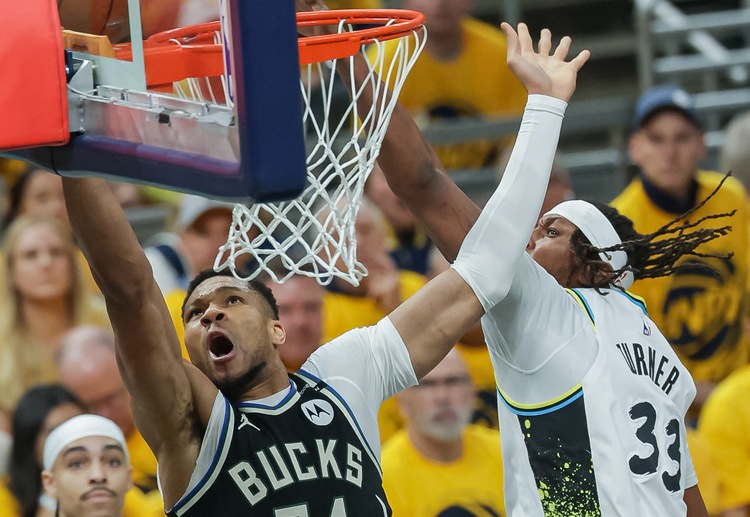 The Milwaukee Bucks are aiming to tie their NBA playoffs best-of-seven series against the Indiana Pacers at 1-1