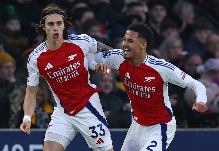 อาร์เซน่อล ต้องการ 3 แต้มเพื่อไล่ล่าแชมป์ พรีเมียร์ลีก 2025