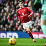 欧洲联赛 上轮联赛，曼联前锋加纳乔终于打破了持续27场比赛的进球荒，成功进球。