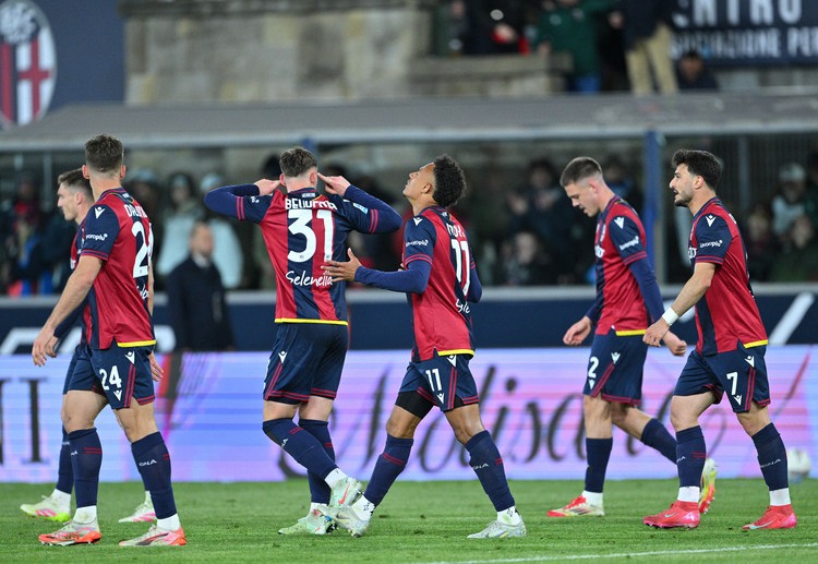 Bologna giành 1 điểm ở vòng 31 Serie A 2024/25
