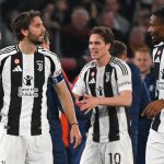 意甲联赛 小孔塞桑造点，洛卡特利点射破门，尤文重新占优。