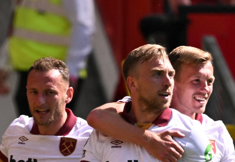 英超联赛 下半场,鲍文破门为西汉姆锁定胜局,比分扩大至2比0