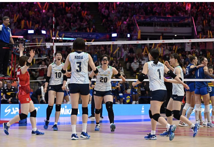 ทีมชาติญีปุ่น ผลงานสุดแกร่งใน วอลเลย์บอล เนชั่นส์ ลีก 2025