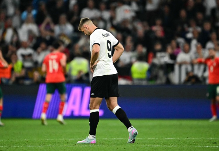 欧国联 菲尔克鲁格依旧是德国进攻端的重要支点，为前场争抢和做球提供保障。