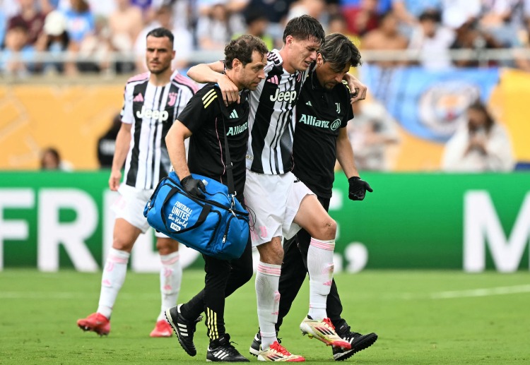 Nicolo Savona to miss up to two months after injuring ankle in Juventus’ Club World Cup encounter with Man City