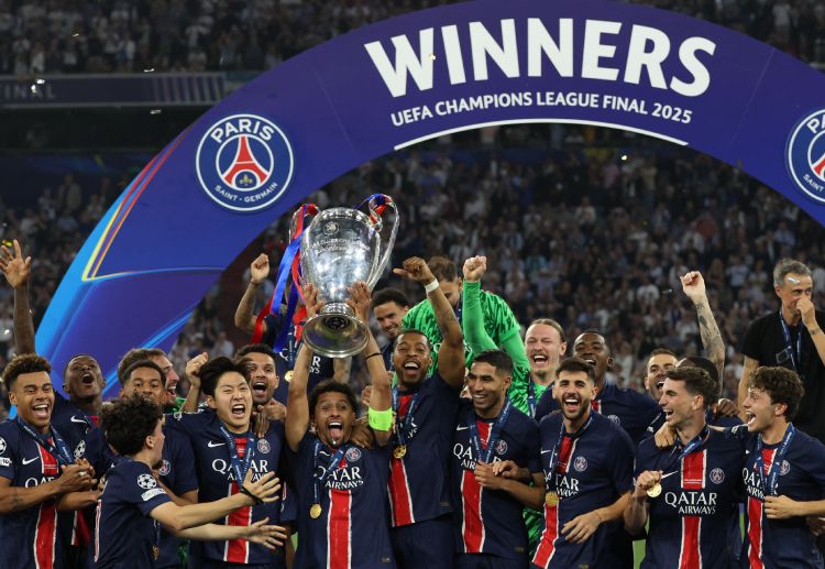 Paris Saint-Germain won the Champions League after beating Inter Milan
