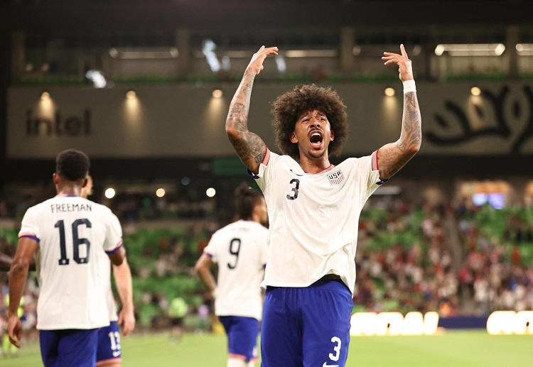 Chris Richards cetak gol di ajang Piala Emas CONCACAF 2025