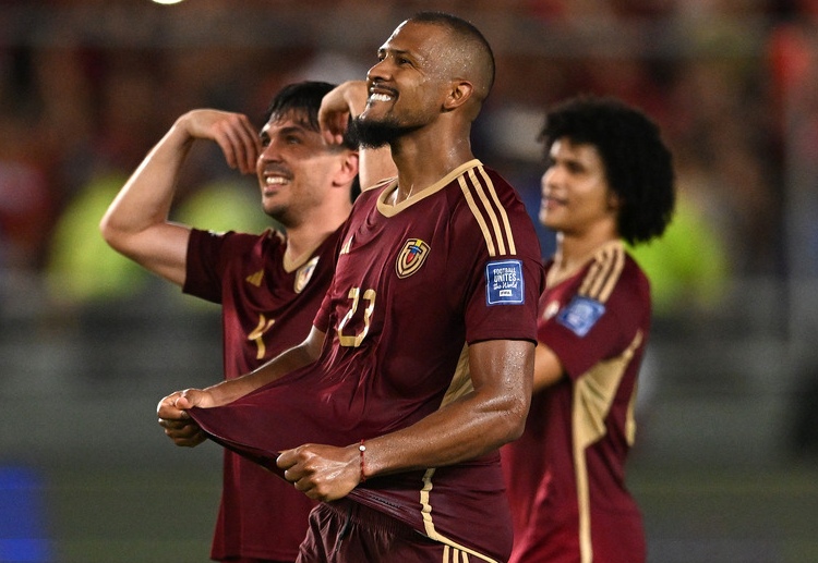 世界杯预选赛 老将萨洛蒙·隆东以5粒进球领跑队内射手榜,仍是委内瑞拉锋线最稳定的得分手。