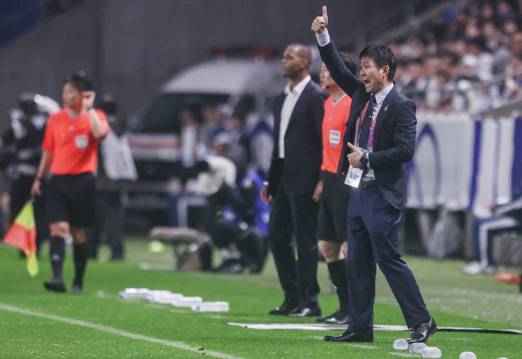 Japan manager Hajime Moriyasu’s 3-4-3 shone as Ryo Germain scored four on debut at the EAFF E-1 Football Championship