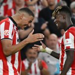 Maroan Sannadi marked Athletic Bilbao’s second goal with Nico Williams in their La Liga clash against Sevilla