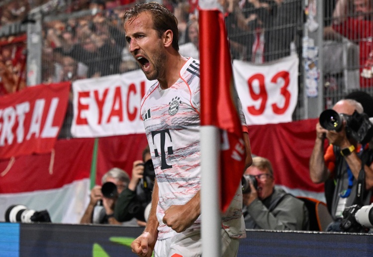 Harry Kane berpeluang cetak gol di pertandingan Liga Champions UEFA
