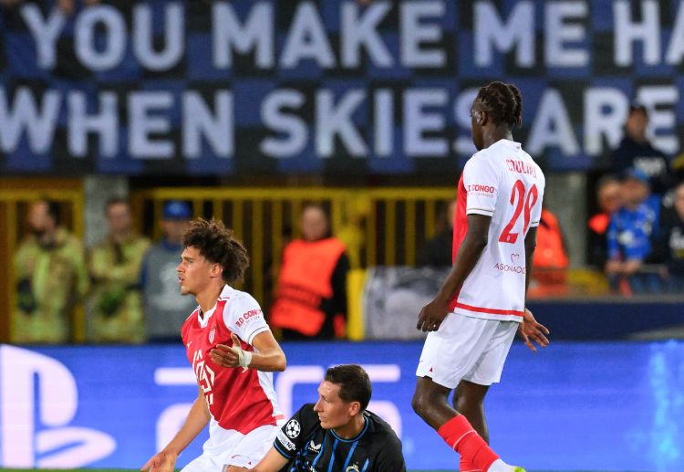 AS Monaco's last Champions League match ended in a 4-1 defeat against Club Brugge