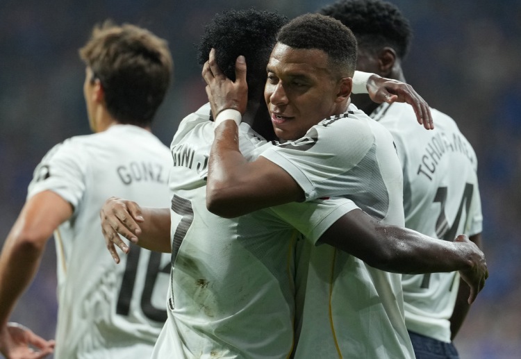 Kylian Mbappe berpeluang cetak gol di pertandingan La Liga