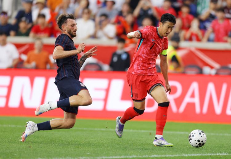 Son Heung-Min scored in South Korea's 0-2 International Friendly win against USA